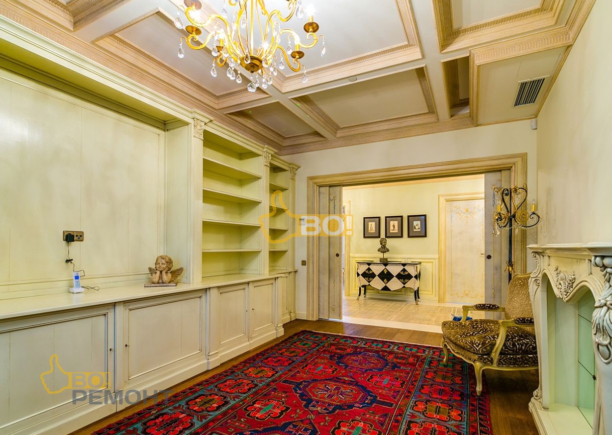 Дизайнерский ремонт квартиры 160 м2-102